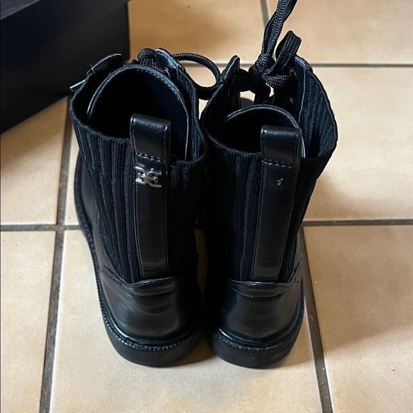 Sam Edelman Black Leather Women's Boots - Picture 2 of 4